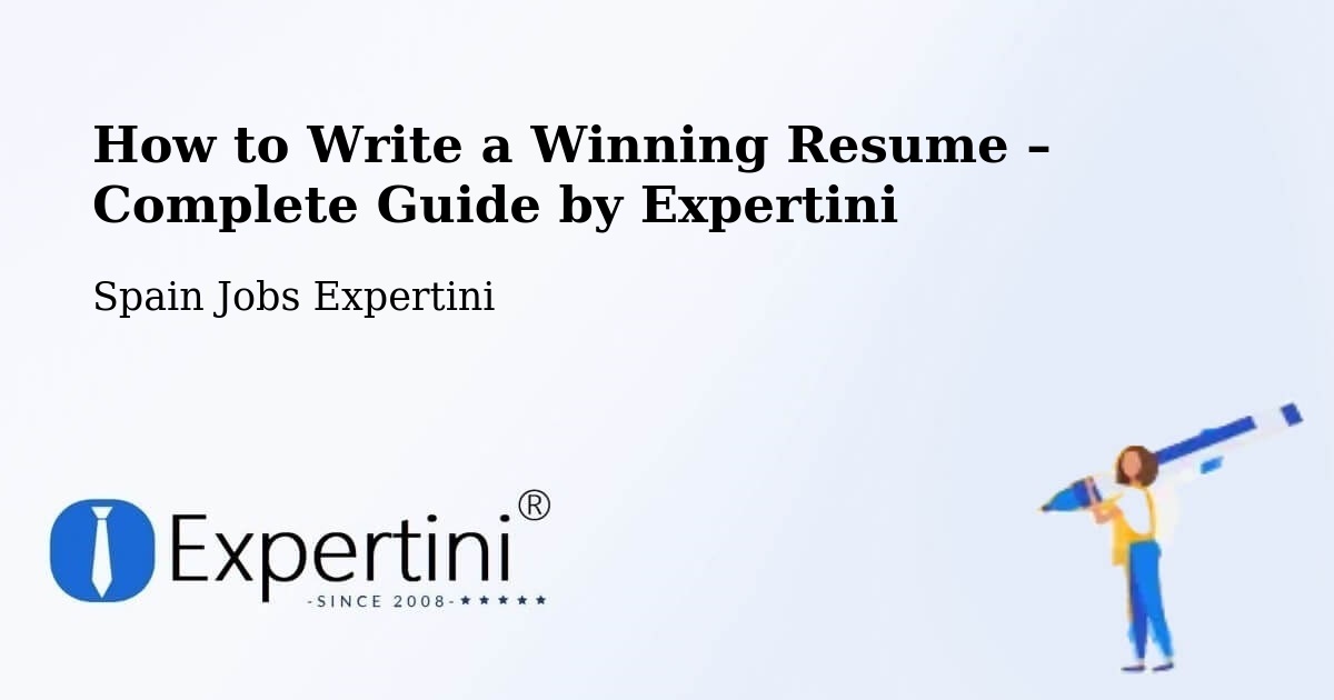 Resume Writing Guide for Job Seekers – Girona - Girona, Spain Jobs Expertini